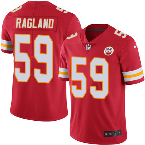 Nike Chiefs #59 Reggie Ragland Red Team Color Men's Stitched NFL Vapor Untouchable Limited Jersey - Click Image to Close